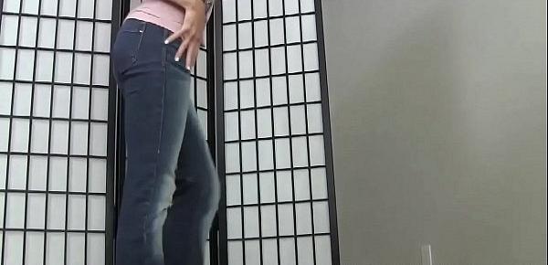  Jerk your cock to me in my sexy little jeans JOI